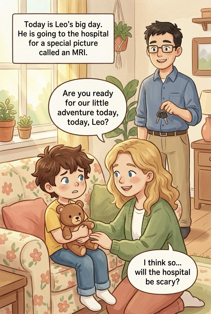 Leo's MRI Journey cover